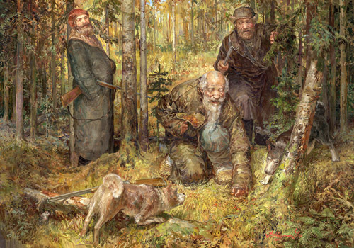 Сказания о широкой русской душе. Художник Владимир Чумаков-Орлеанский Сказания о широкой русской душе. Художник Владимир Чумаков-Орлеанский