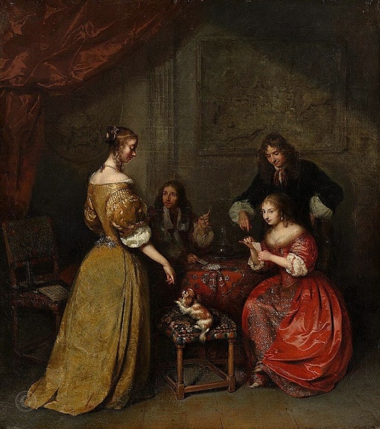 Художник Caspar Netscher (1639 – 1684). Мастер Золотого века