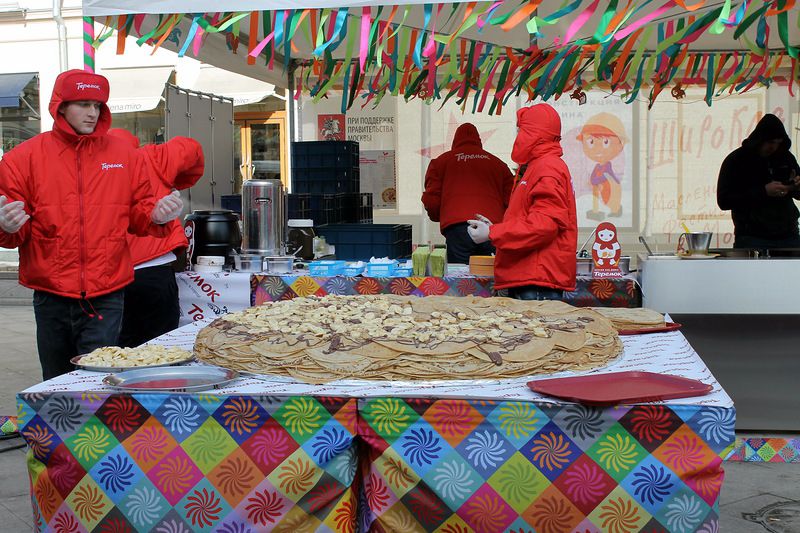 интересное, фото, масленица, блин, москва