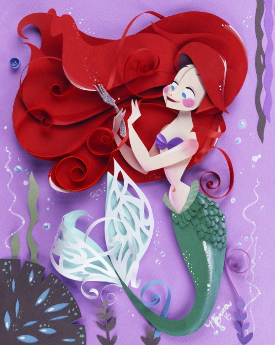 Русалочка. Автор: Nathanna Erica. Русалочка. Автор: Nathanna Erica.