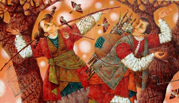Модерн от художницы Ирины Котовой. Модерн от художницы Ирины Котовой.
