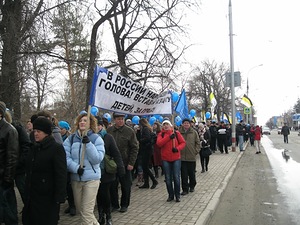 Шествие партии ВОЛЯ против НАТО в Ульяновске