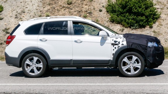 Chevrolet Captiva готовится к очередному обновлению