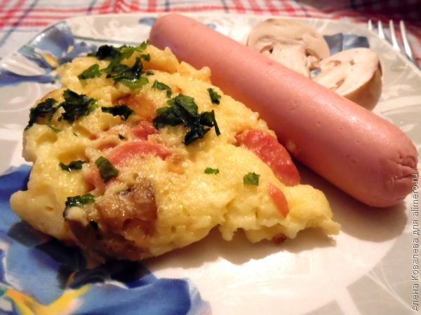 Омлет по-царски Омлет по-царски