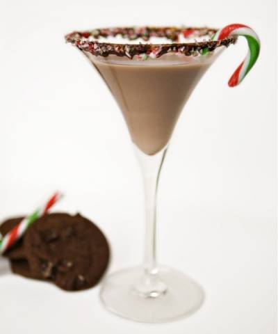 Украшаем бокалы для коктейлей. С праздником по жизни