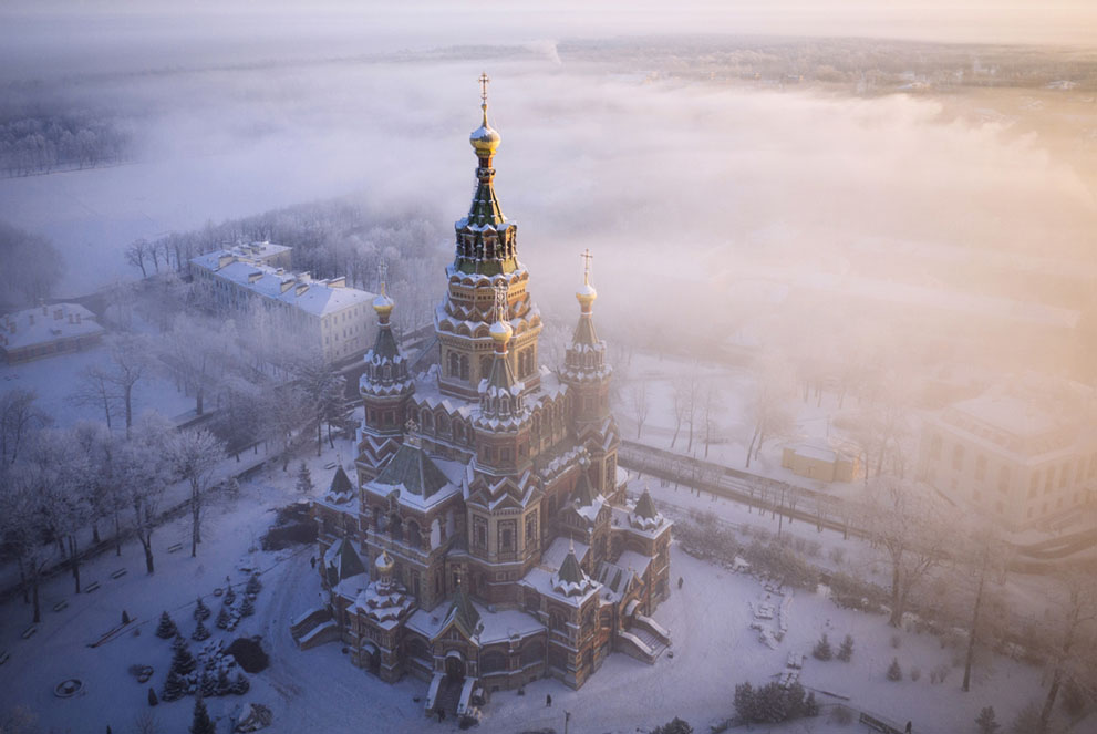St. Petersburg From Above: photos from a drone