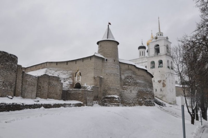 Псков Монастырь, псков, россия