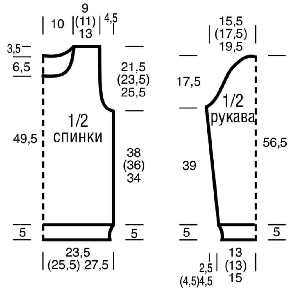Четырехцветный джемпер Четырехцветный джемпер