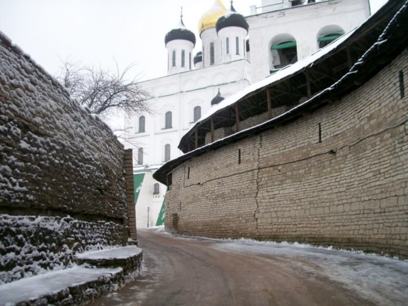 Псков Монастырь, псков, россия