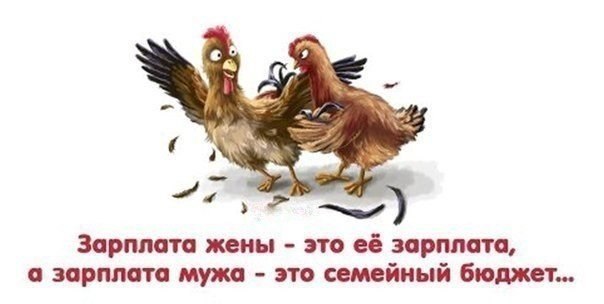 Зарплата жены - это ее зарплата