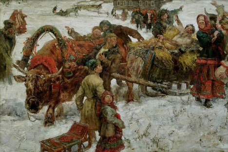 Масленица. Или к теще на блины Масленица. Или к теще на блины