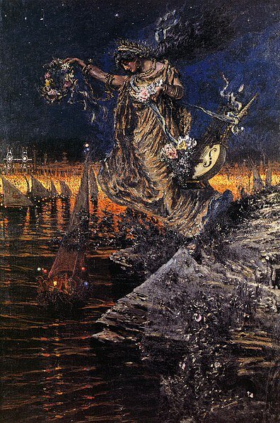 Антонио Муньос Деграин. "Сапфо", 1908
