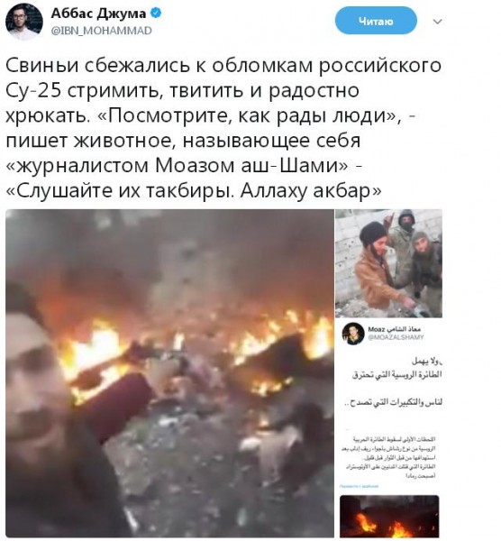 Сбит российский Су-25. Пилот погиб. Ответка уже прилетела.