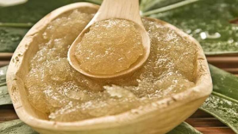 Оливковое масло и сахар