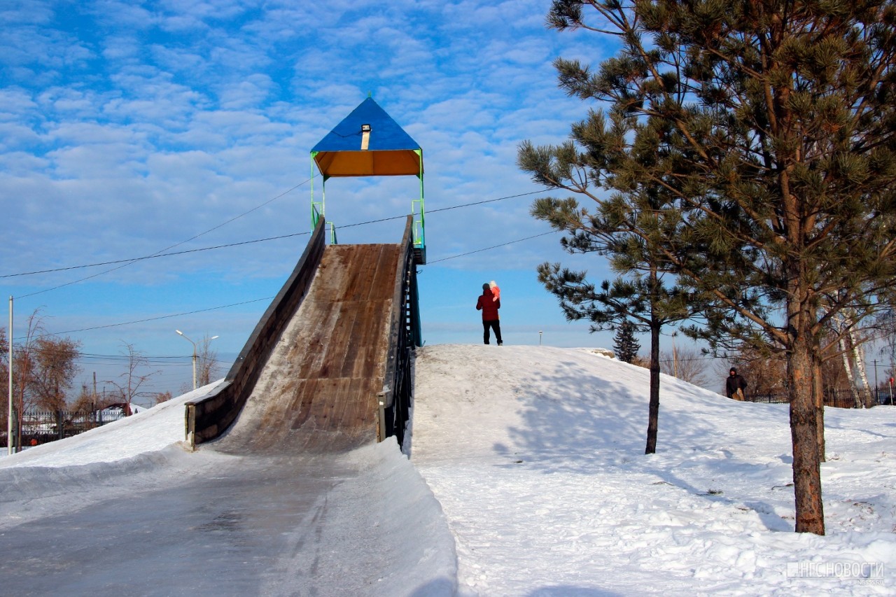 горки парк омск