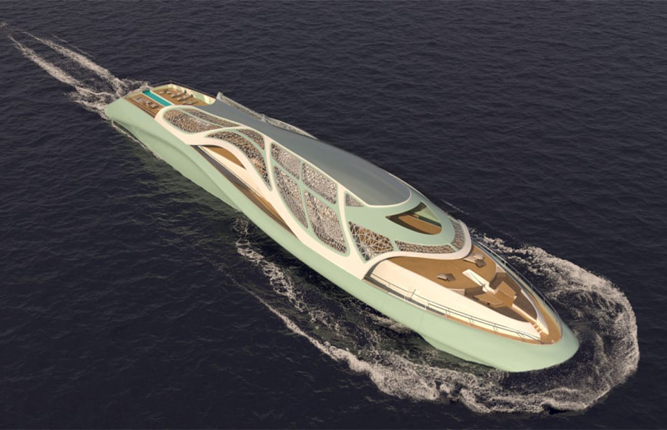 Как будет выглядеть яхта-подлодка «Панцирь» из будущего