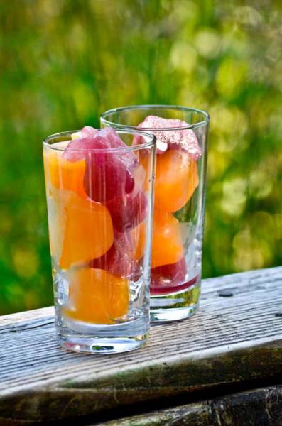 Украшаем бокалы для коктейлей. С праздником по жизни