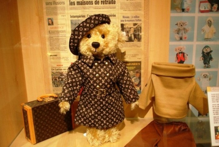 Мишка Steiff Louis Vuitton. Мишка Steiff Louis Vuitton.