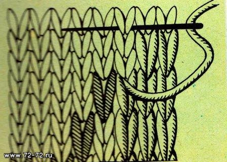 Приемы украшения вязаного полотна вышивкой Приемы украшения вязаного полотна вышивкой