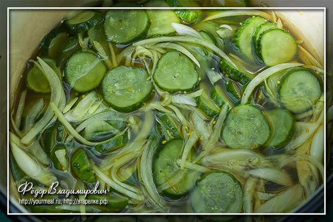 Маринованные огурцы «Хлеб и масло» Bread and Butter Pickles