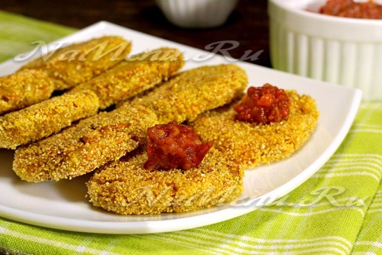 Капустные котлеты с томатным соусом чатни