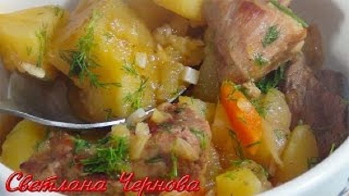 Вкуснейшее домашнее жаркое