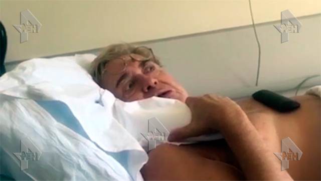 Появилось видео с прооперированным Юрием Стояновым из больницы