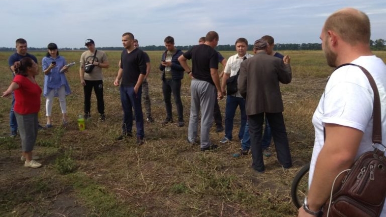 Под Киевом агрорейдеры с титушками захватили чужой урожай Под Киевом агрорейдеры с титушками захватили чужой урожай