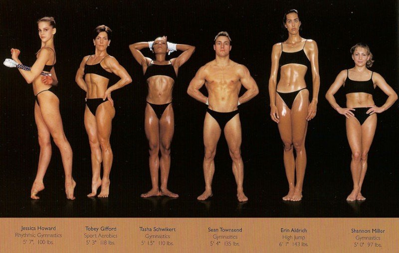 athletebodies12 800x508 Как выглядят тела спортсменов
