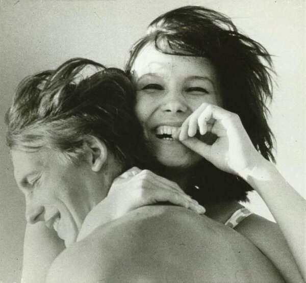 «Здравствуй, любовь!». Нина Свиридова, Дмитрий Воздвиженский, 1968 год, Эстонская ССР, г. Таллин, из архива МАММ/МДФ.