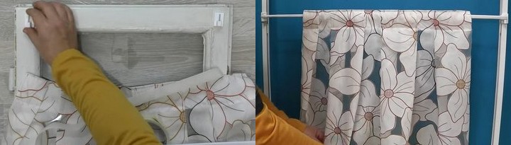 Долой потолочные карнизы! Посмотрите, как легко повесить занавески, не используя дрель Долой потолочные карнизы! Посмотрите, как легко повесить занавески, не используя дрель