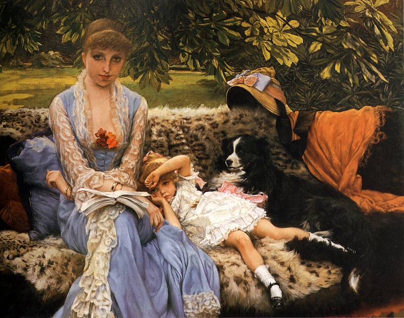 Quiet, Автор: Tissot, Jacques Joseph (Жак Джозеф Tissot)Tissot, Jacques Joseph (Живопись на Gallerix.ru)