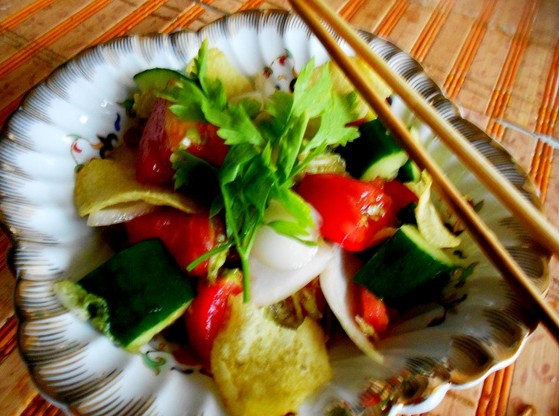 китайская кухня рецепт салат с чипсами китайская кухня рецепт салат с чипсами
