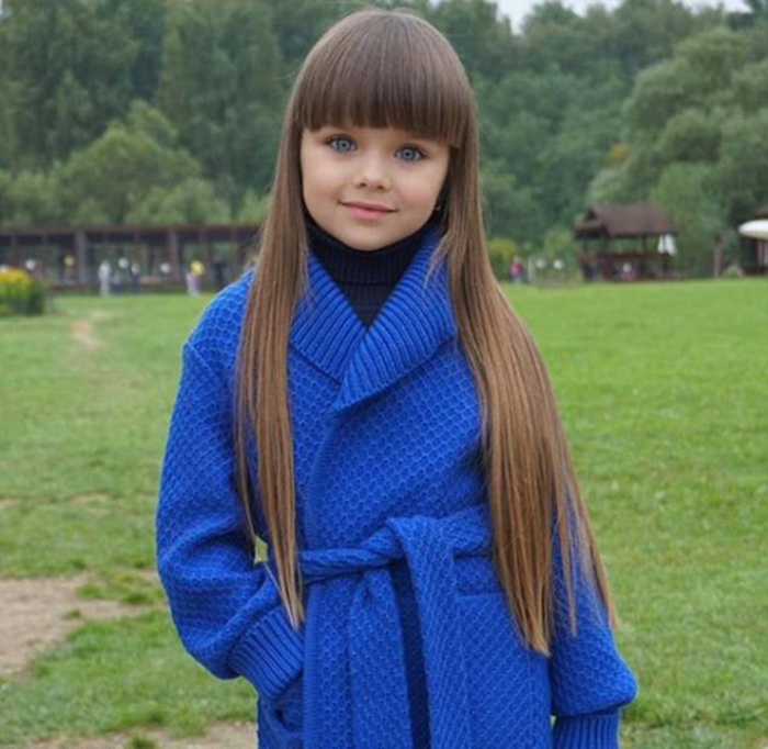 6-летняя Настя из России признана самой красивой девочкой в мире 6-летняя Настя из России признана самой красивой девочкой в мире