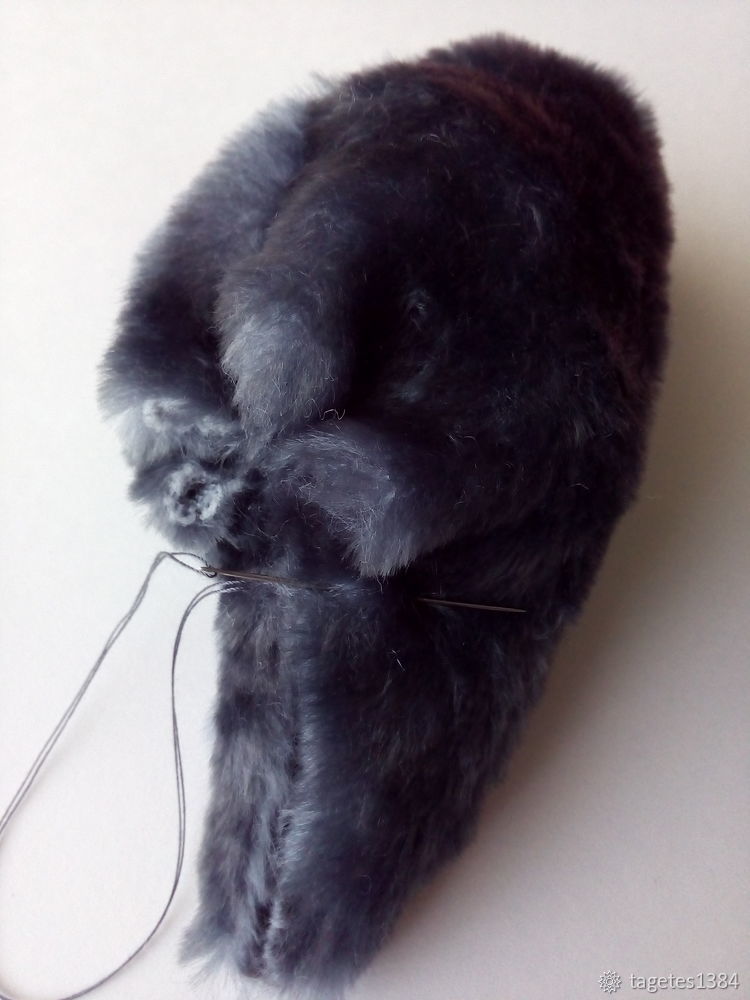Шьём котика из квадратика Шьём котика из квадратика