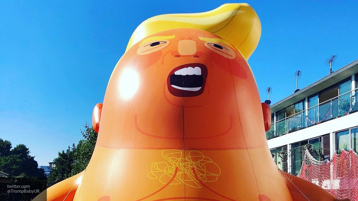 В небо Лондона запустят огромный шар в виде Трампа-младенца В небо Лондона запустят огромный шар в виде Трампа-младенца