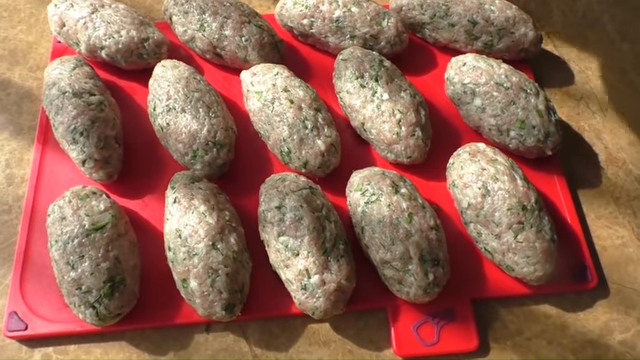 Кебабчики в духовке Выпечка, Вкусно, Приготовление, Рецепт, Фарш, Тесто, Другая кухня, В духовке, Видео, Длиннопост