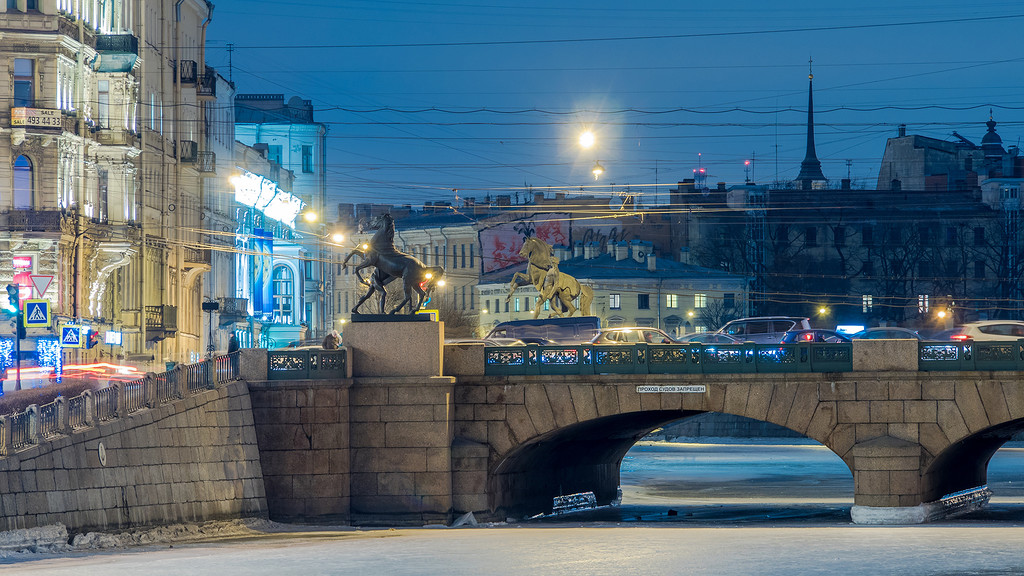 The Anichkov Bridge, St. Petersburg.jpg The Anichkov Bridge, St. Petersburg.jpg