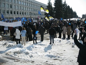 Шествие партии ВОЛЯ против НАТО в Ульяновске