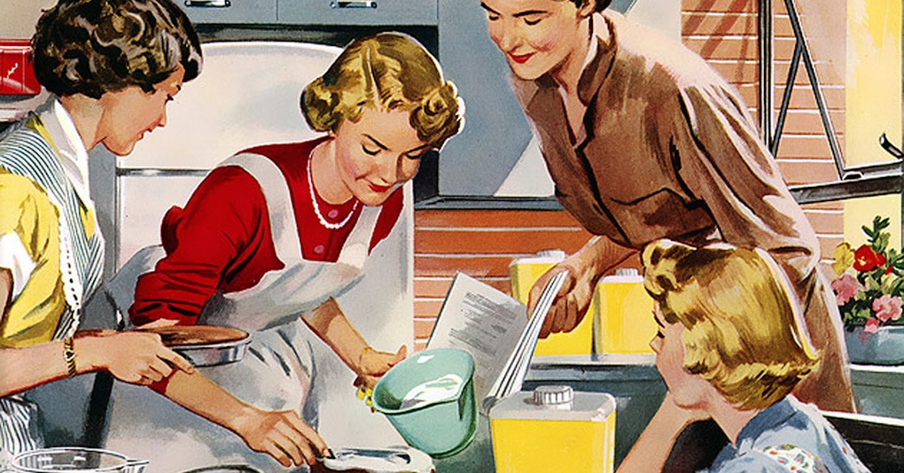 В этом «Уставе для хорошей жены» 1955 года рассказывается, как жены должны обращаться со своими мужьями В этом «Уставе для хорошей жены» 1955 года рассказывается, как жены должны обращаться со своими мужьями