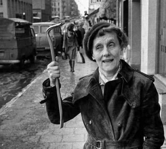Шведская писательница Астрид Линдгрен. Шведская писательница Астрид Линдгрен.