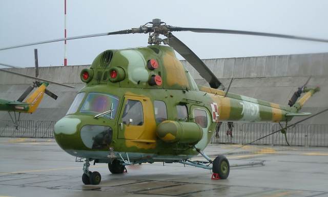 Вертолет Ми-2 потерпел крушение в Ставропольском крае