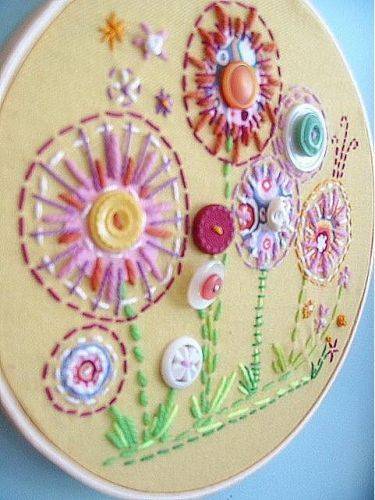 Hoop art - новое увлечение рукодельниц! Hoop art - новое увлечение рукодельниц!