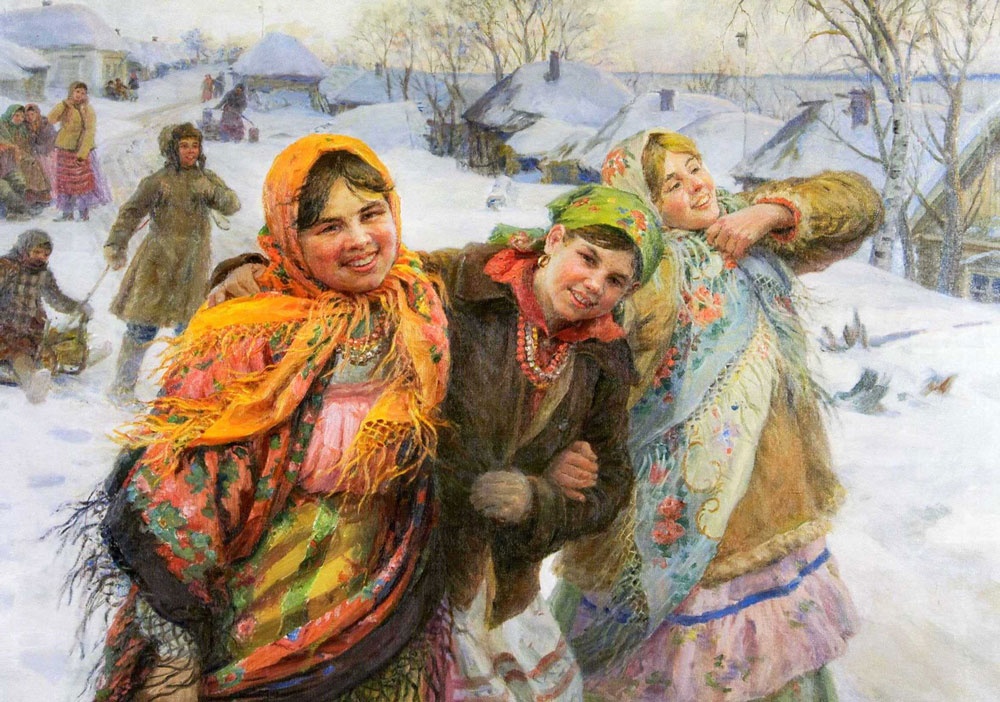 Зимние забавы.