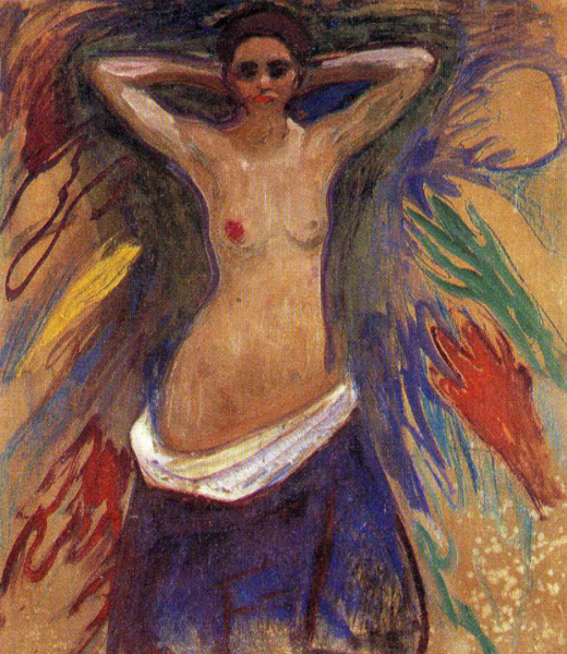 Э. Мунк, "Руки", 1893