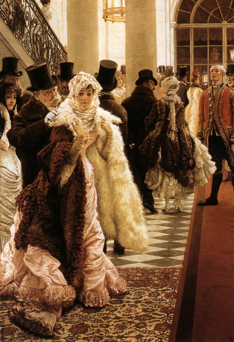 The Woman of Fashion, Автор: Tissot, Jacques Joseph (Жак Джозеф Tissot)Tissot, Jacques Joseph (Живопись на Gallerix.ru)