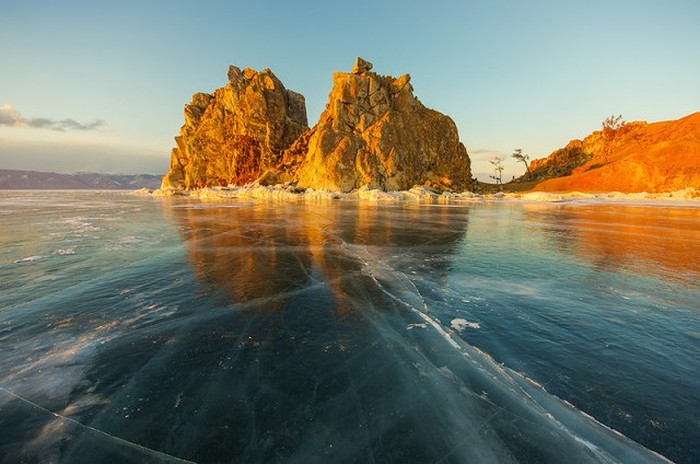 Красоты зимнего Байкала (35 фото) Красоты зимнего Байкала (35 фото)