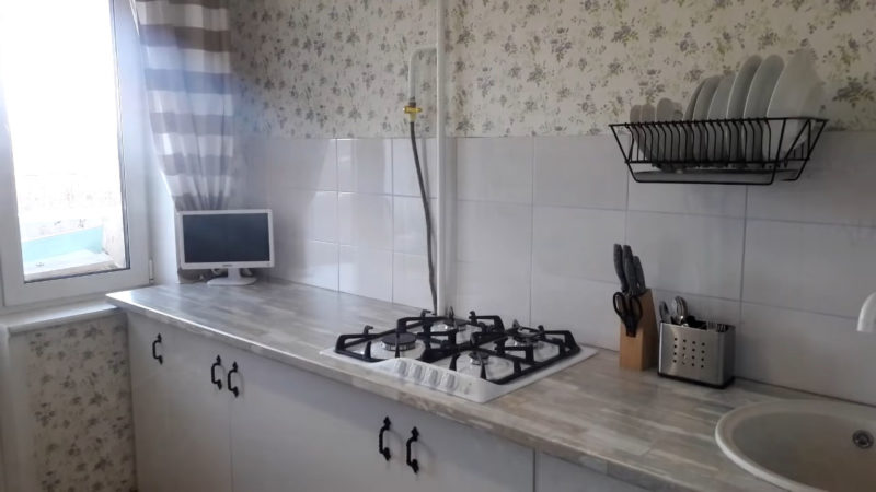 Бюджетный ремонт на кухне 7 кв. м. в квартире-брежневке своими руками Бюджетный ремонт на кухне 7 кв. м. в квартире-брежневке своими руками