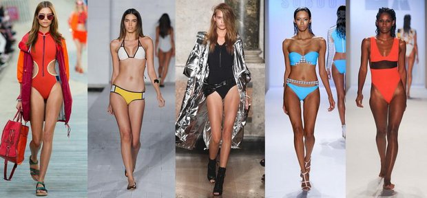 Актуальные модели купальников 2014