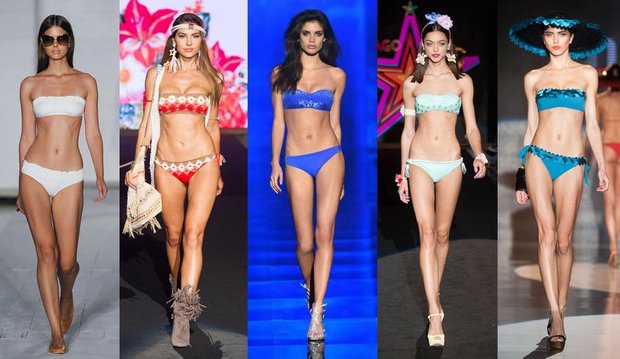 Актуальные модели купальников 2014